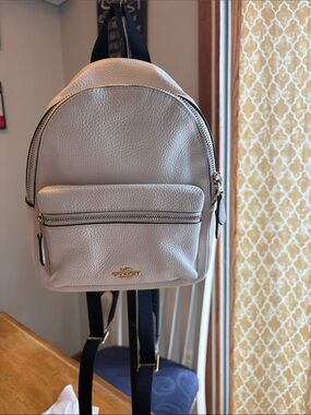 coach grey leather backpack Amazon.com: Hall 22 in Metallic Crinkle : Clothing, Shoes & Jewelry The Aiden Backpack is made for commuting and daily plans Coach Signature Canvas Wade Backpack,
